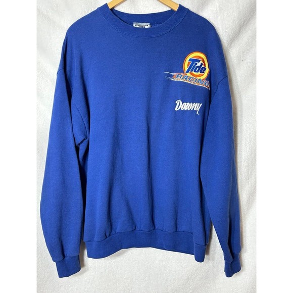Vintage Embroidered Tide Racing | Downy Racing Sweatshirt size XL Lee S&P - Picture 3 of 12